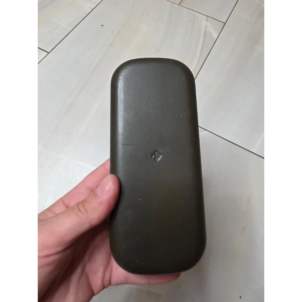 Kate Spade New York Green and Brown‎ Hard Shell Eyeglass Case So Happy To See Z2